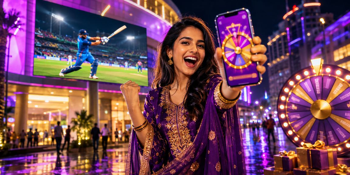 Cricket betting enthusiasts under neon lights in Bogura