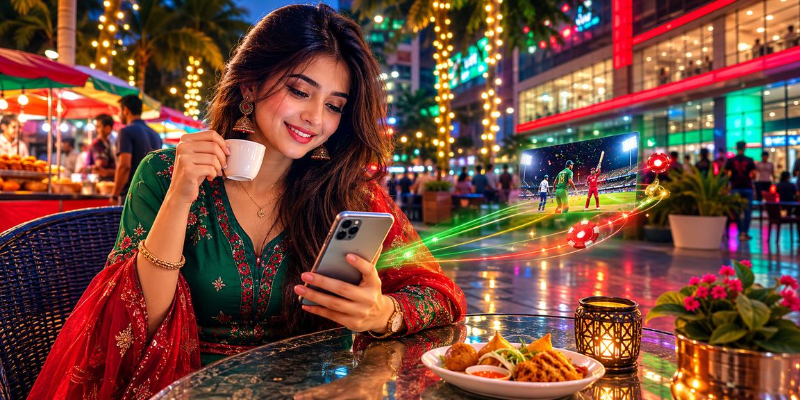 The mobile casino experience in Dhaka, in red and green