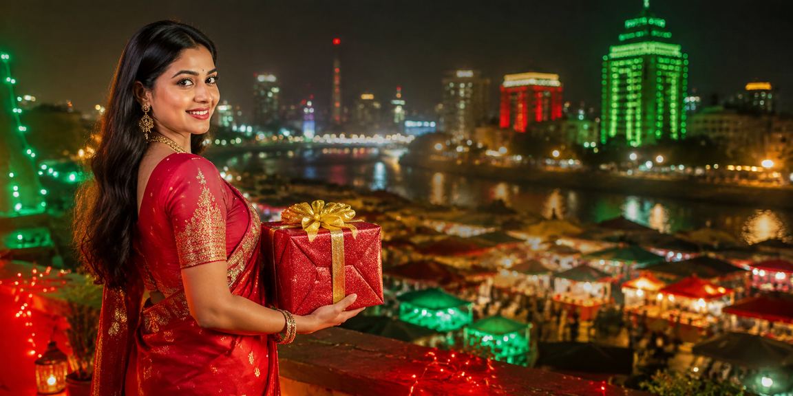 Sports betting enthusiast in front of the red-green flag in Khulna