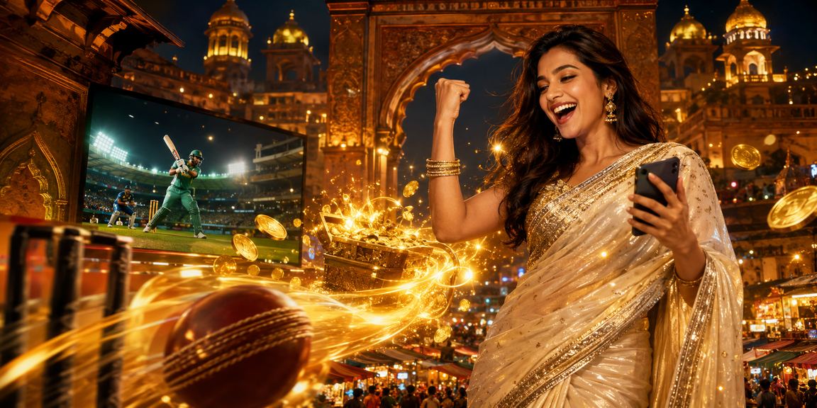 A Sari-Clad Cricket Fan and Betting Enthusiasm in Khulna